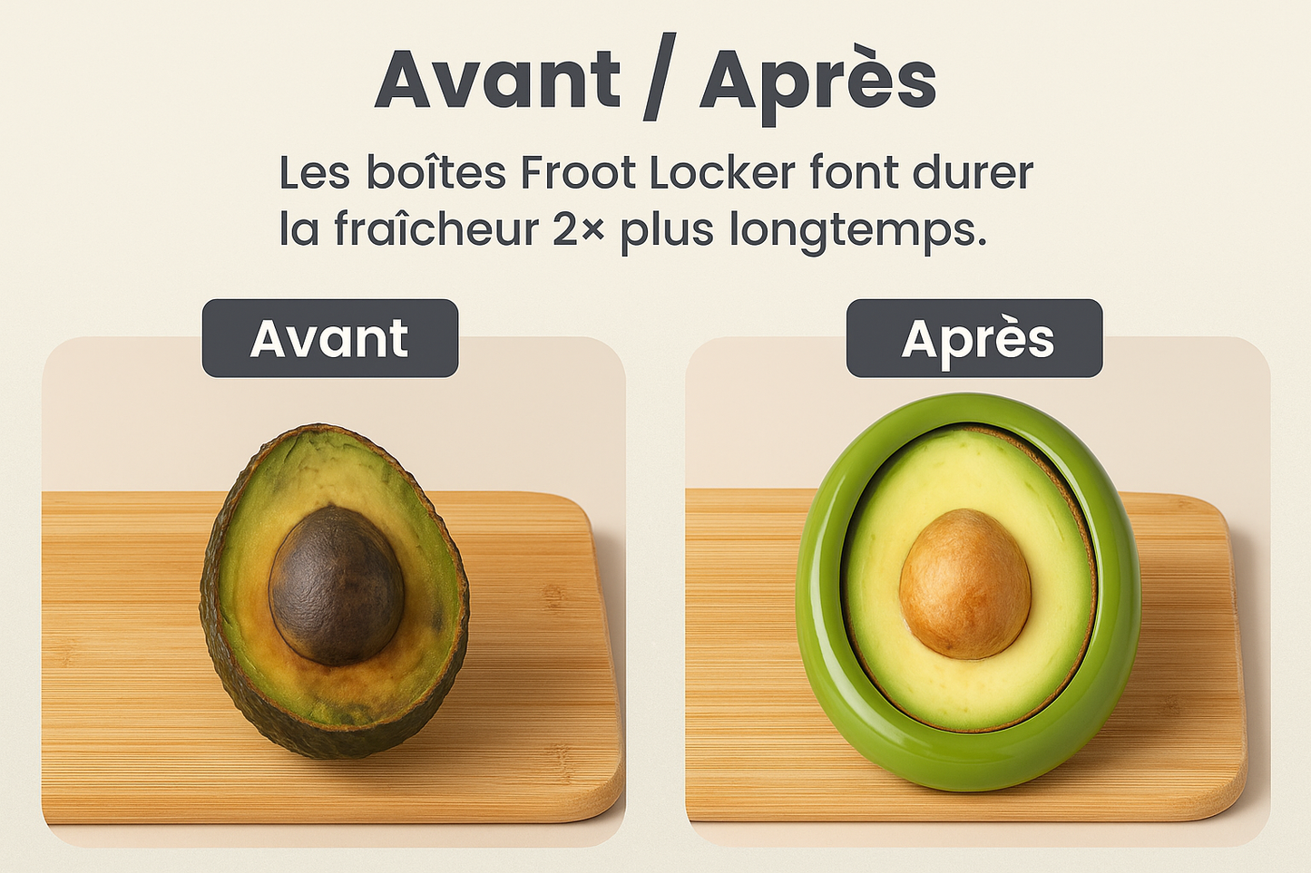 Froot Locker – Vos fruits et légumes frais 2× plus longtemps